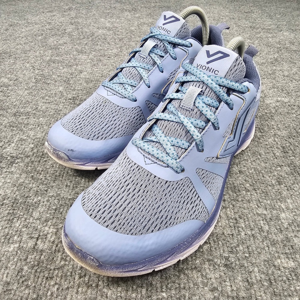 Vionic Running Shoes '335 Miles' Womens Sz 8M Light Blue Purple Walking Sneakers